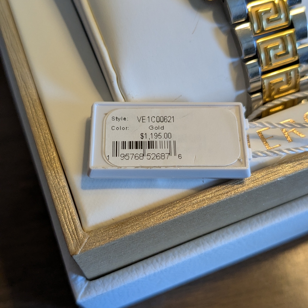 Authentic Versace Tonneau Lady Watch - Picture 7 of 11